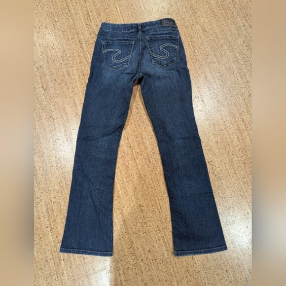 Silver Suki High Slim Boot Jeans Size 28 - Picture 8 of 9